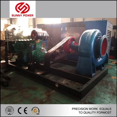 洪水排水用ウォーターポンプ